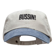 BUSSIN Embroidered Pigment Dyed Wash Caps