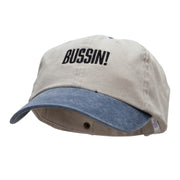 BUSSIN Embroidered Pigment Dyed Wash Caps