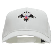 Eagle Shield  Embroidered Cotton Twill Pro Style Cap