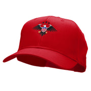 Eagle Shield  Embroidered Cotton Twill Pro Style Cap