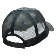 Wild Elephant Embroidered Low Profile Special Cotton Mesh Cap - Green OSFM