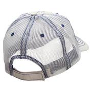 Wild Elephant Embroidered Low Profile Special Cotton Mesh Cap - Putty OSFM