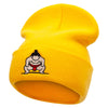 Sumo Embroidered 12 Inch Long Knitted Beanie