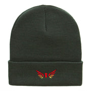 Phoenix Insignia Embroidered 12 Inch Knitted Long Beanie