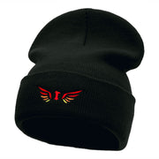 Phoenix Insignia Embroidered 12 Inch Knitted Long Beanie