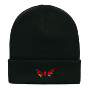 Phoenix Insignia Embroidered 12 Inch Knitted Long Beanie