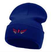 Phoenix Insignia Embroidered 12 Inch Knitted Long Beanie