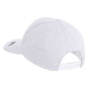 U.S. Army 1st Armored Division Embroidered Retro Cotton Blend Snapback Cap - White OSFM