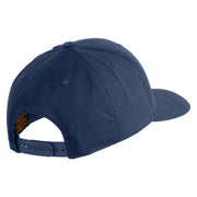 U.S. Army 1st Armored Division Embroidered Retro Cotton Blend Snapback Cap - Navy OSFM