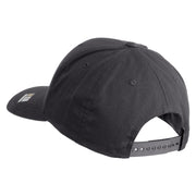 U.S. Army 1st Armored Division Embroidered Retro Cotton Blend Snapback Cap - Charcoal OSFM