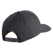 U.S. Army 1st Armored Division Embroidered Retro Cotton Blend Snapback Cap - Charcoal OSFM