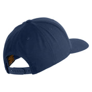 U.S. Army 2nd Armored Division Embroidered Retro Cotton Blend Snapback Cap - Navy OSFM