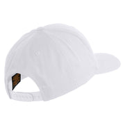 U.S. Army 3rd Armored Division Embroidered Retro Cotton Blend Snapback Cap - White OSFM