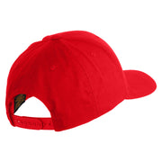 U.S. Army 49th Armored Division Embroidered Retro Cotton Blend Snapback Cap - Red OSFM