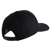 U.S. Army 11th Armored Cavalry Regiment Embroidered Retro Cotton Blend Snapback Cap - Black OSFM