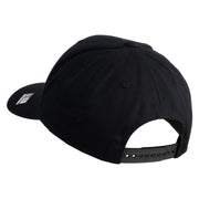 U.S. Army 163rd Armored Brigade Embroidered Retro Cotton Blend Snapback Cap - Black OSFM