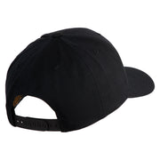 U.S. Army 163rd Armored Brigade Embroidered Retro Cotton Blend Snapback Cap - Black OSFM