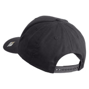 U.S. Army 163rd Armored Brigade Embroidered Retro Cotton Blend Snapback Cap - Charcoal OSFM