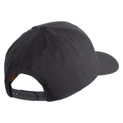 U.S. Army 163rd Armored Brigade Embroidered Retro Cotton Blend Snapback Cap - Charcoal OSFM