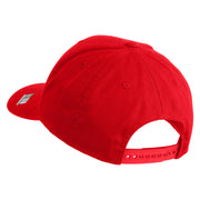 U.S. Army 163rd Armored Brigade Embroidered Retro Cotton Blend Snapback Cap - Red OSFM