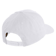 U.S. Army 278th Armored Cavalry Regiment Embroidered Retro Cotton Blend Snapback Cap - White OSFM