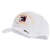 U.S. Army 81st Armored Brigade Combat Team Embroidered Retro Cotton Blend Snapback Cap - White OSFM