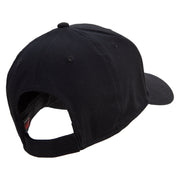 Heart Candle Embroiderd Low Profile Cap - Black OSFM