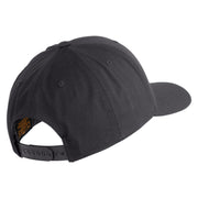 U.S. Army 1st Cavalry Division Embroidered Retro Cotton Blend Snapback Cap - Charcoal OSFM