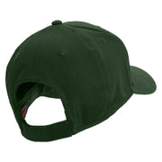 Heart Candle Embroiderd Low Profile Cap - Dk-Green OSFM