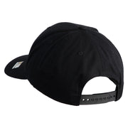 U.S. Army 1st Infantry Division Embroidered Retro Cotton Blend Snapback Cap - Black OSFM
