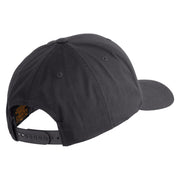 U.S. Army 1st Infantry Division Embroidered Retro Cotton Blend Snapback Cap - Charcoal OSFM