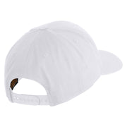 U.S. Army 2nd Infantry Division Embroidered Retro Cotton Blend Snapback Cap - White OSFM