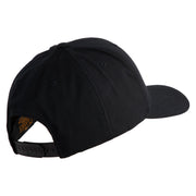 U.S. Army 3rd Infantry Division Embroidered Retro Cotton Blend Snapback Cap - Black OSFM