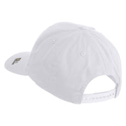 U.S. Army 3rd Infantry Division Embroidered Retro Cotton Blend Snapback Cap - White OSFM