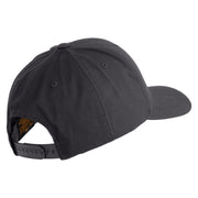 U.S. Army 3rd Infantry Division Embroidered Retro Cotton Blend Snapback Cap - Charcoal OSFM