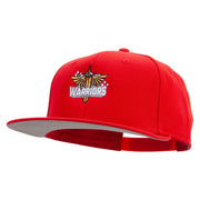 Gaming Warriors Logo Embroidered Wool Blend Prostyle 2 Tone Snapback - Red OSFM