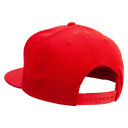 Gaming Warriors Logo Embroidered Wool Blend Prostyle 2 Tone Snapback - Red OSFM