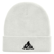 The Bigfoot Embroidered 12 Inch Long Knitted Beanie