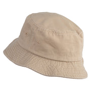 Classic 1929 Popeye Head Design Embroidered Unisex Multipurpose Crushable Cotton Twill Bucket Hat - Khaki M