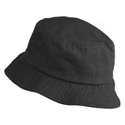 Classic 1929 Popeye Head Design Embroidered Unisex Multipurpose Crushable Cotton Twill Bucket Hat - Black M