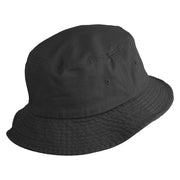 Classic 1929 Popeye Head Design Embroidered Unisex Multipurpose Crushable Cotton Twill Bucket Hat - Black M