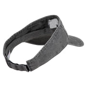 Classic 1926 Eeyore Icon Embroidered Washed Pigment Dyed Cotton Twill Visor - Black OSFM