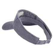 Classic 1926 Eeyore Icon Embroidered Washed Pigment Dyed Cotton Twill Visor - Grey OSFM