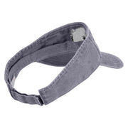 Classic 1926 Eeyore Icon Embroidered Washed Pigment Dyed Cotton Twill Visor - Grey OSFM