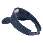 Classic 1926 Eeyore Icon Embroidered Washed Pigment Dyed Cotton Twill Visor - Navy OSFM