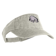 Classic 1926 Eeyore Icon Embroidered Washed Pigment Dyed Cotton Twill Visor - Beige OSFM