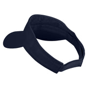 1926 Winnie-The-Pooh Head Icon Embroidered Pro Style Cotton Twill Washed Visor - Navy OSFM
