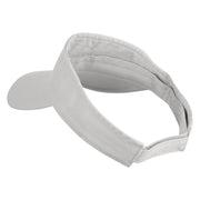 1926 Winnie-The-Pooh Head Icon Embroidered Pro Style Cotton Twill Washed Visor - White OSFM