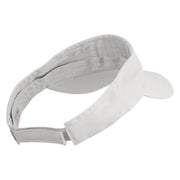 1926 Winnie-The-Pooh Head Icon Embroidered Pro Style Cotton Twill Washed Visor - White OSFM