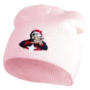 Classic 1928 Buck Rogers Symbol Embroidered Short Beanie - Pink OSFM